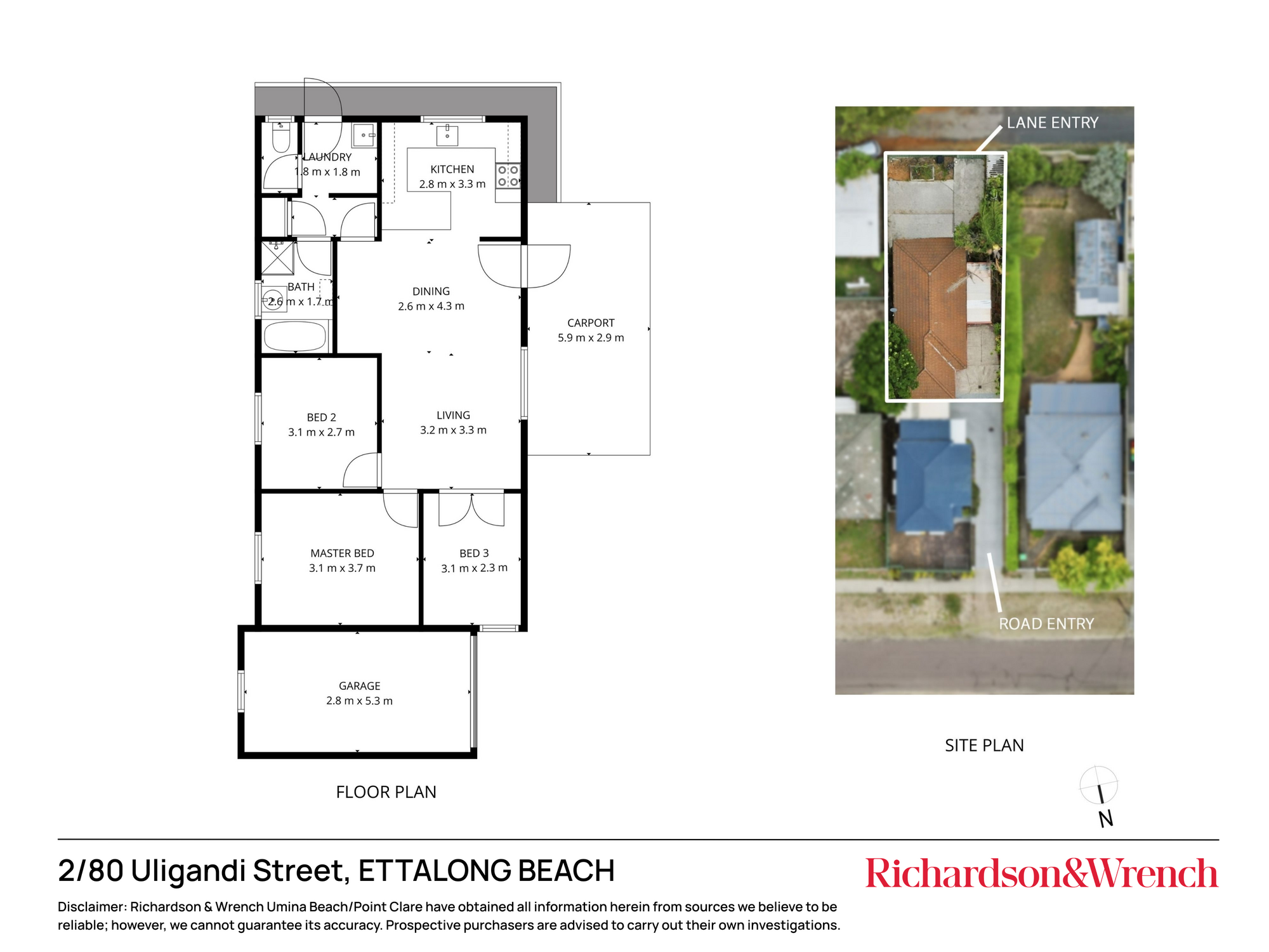 2/80 Uligandi Street Ettalong Beach