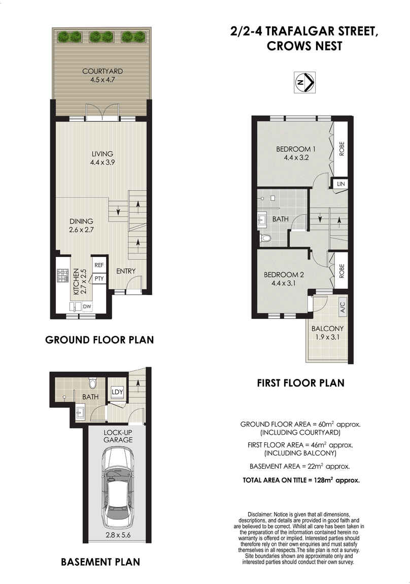 2/2-4 Trafalgar Street Crows Nest