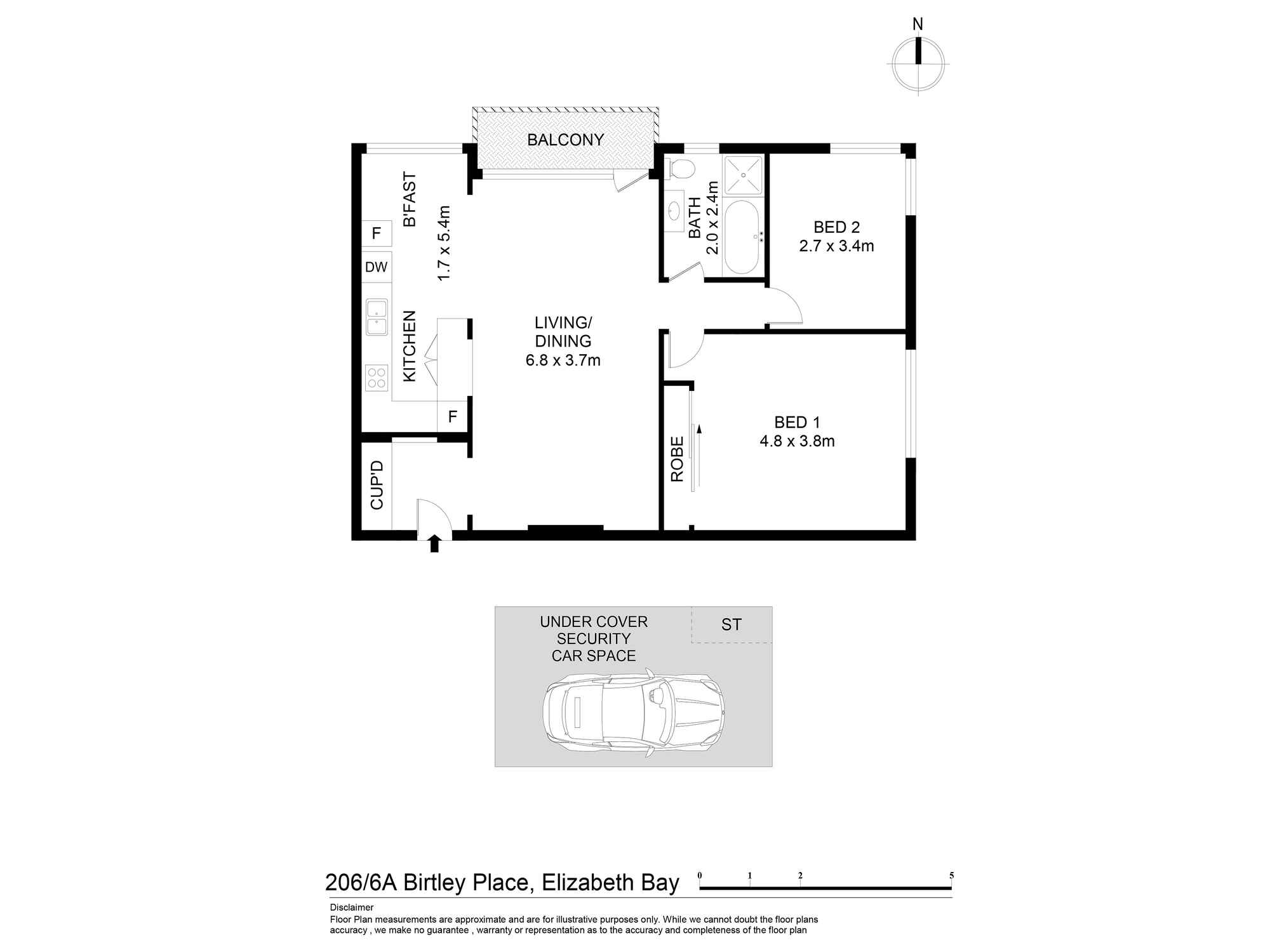 206/6A Birtley Place Elizabeth Bay 206/6A Birtley Place Elizabeth Bay