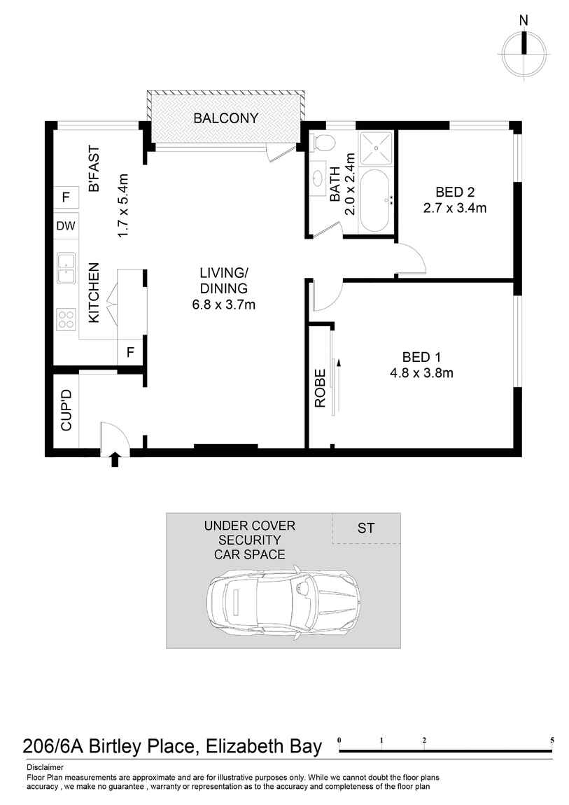 206/6A Birtley Place Elizabeth Bay 206/6A Birtley Place Elizabeth Bay