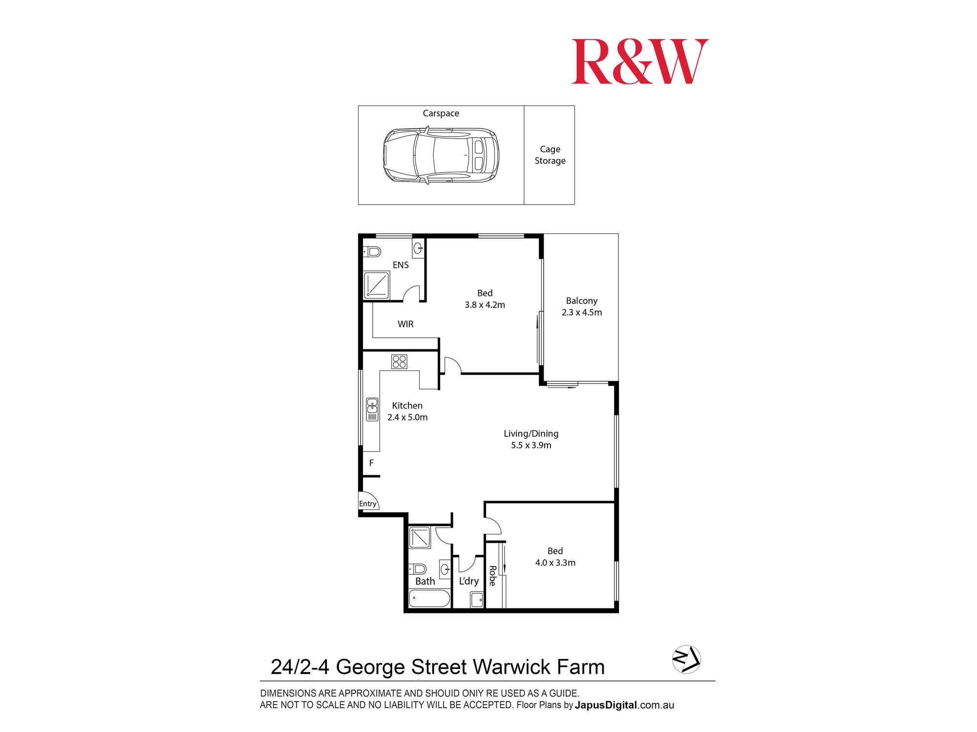24/2 GEORGE STREET Warwick Farm 24/2 GEORGE STREET Warwick Farm