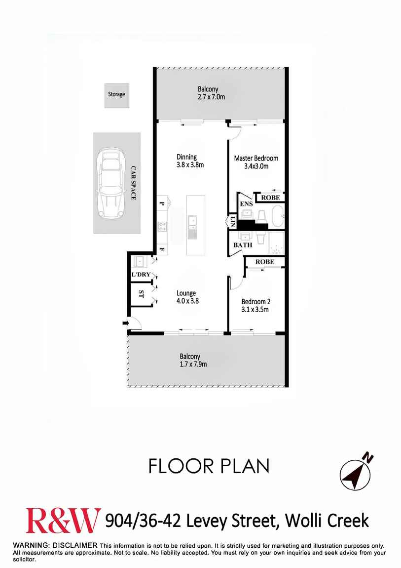 904/36-42 Levey Street Wolli Creek 904/36-42 Levey Street Wolli Creek