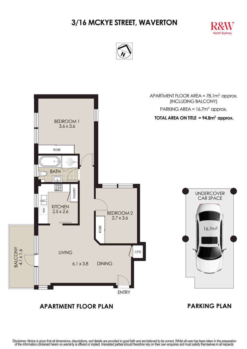 3/16 Mckye Street Waverton 3/16 Mckye Street Waverton