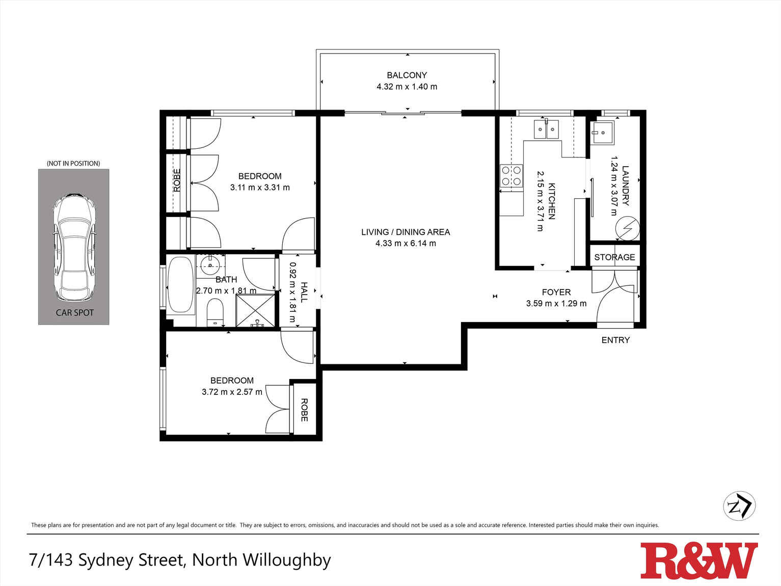 7/143 Sydney St Willoughby