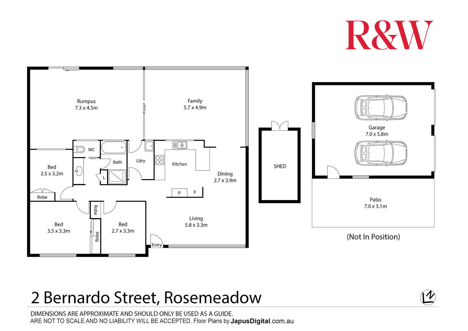 2 BERNARDO STREET Rosemeadow 2 BERNARDO STREET Rosemeadow