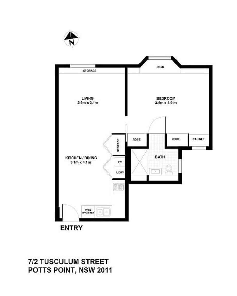 7/2 Tusculum Street Potts Point 7/2 Tusculum Street Potts Point