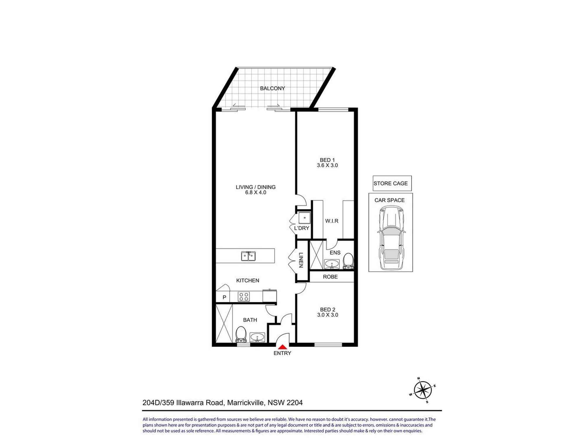 204D/359 Illawarra Road  Marrickville