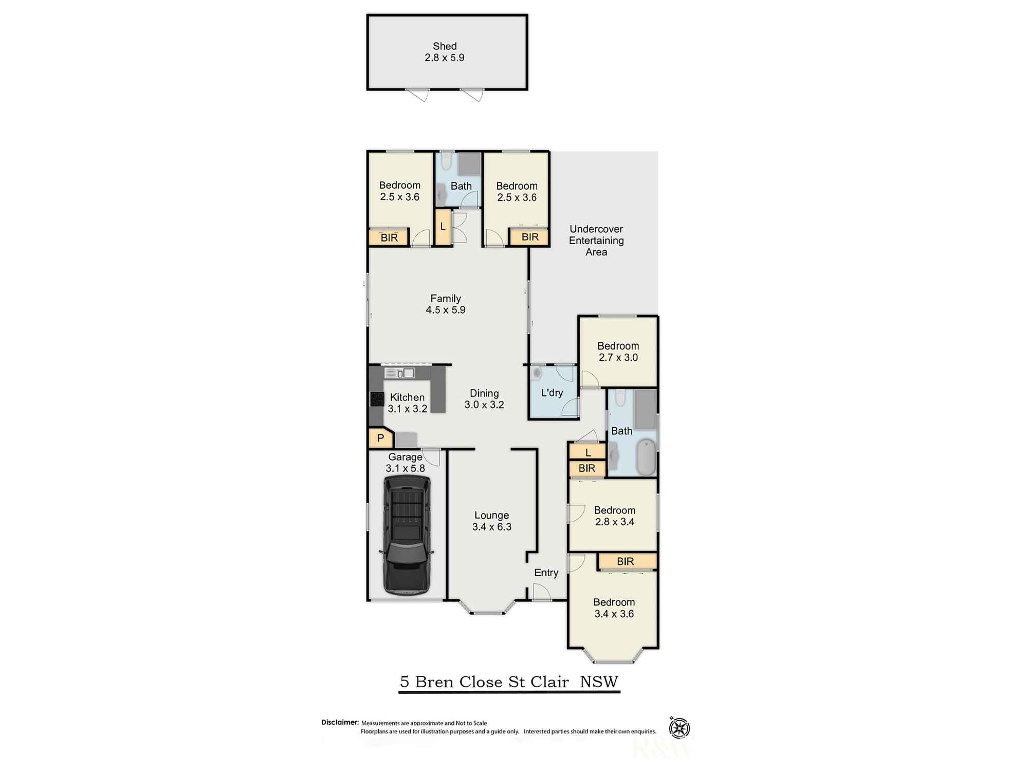 5 Bren Close St Clair 5 Bren Close St Clair