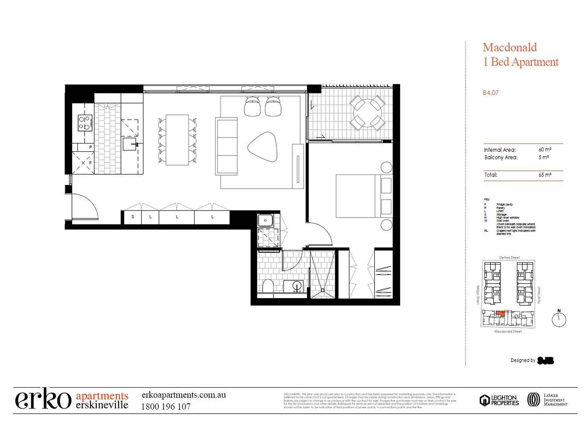 407/70 MacDonald Street Erskineville