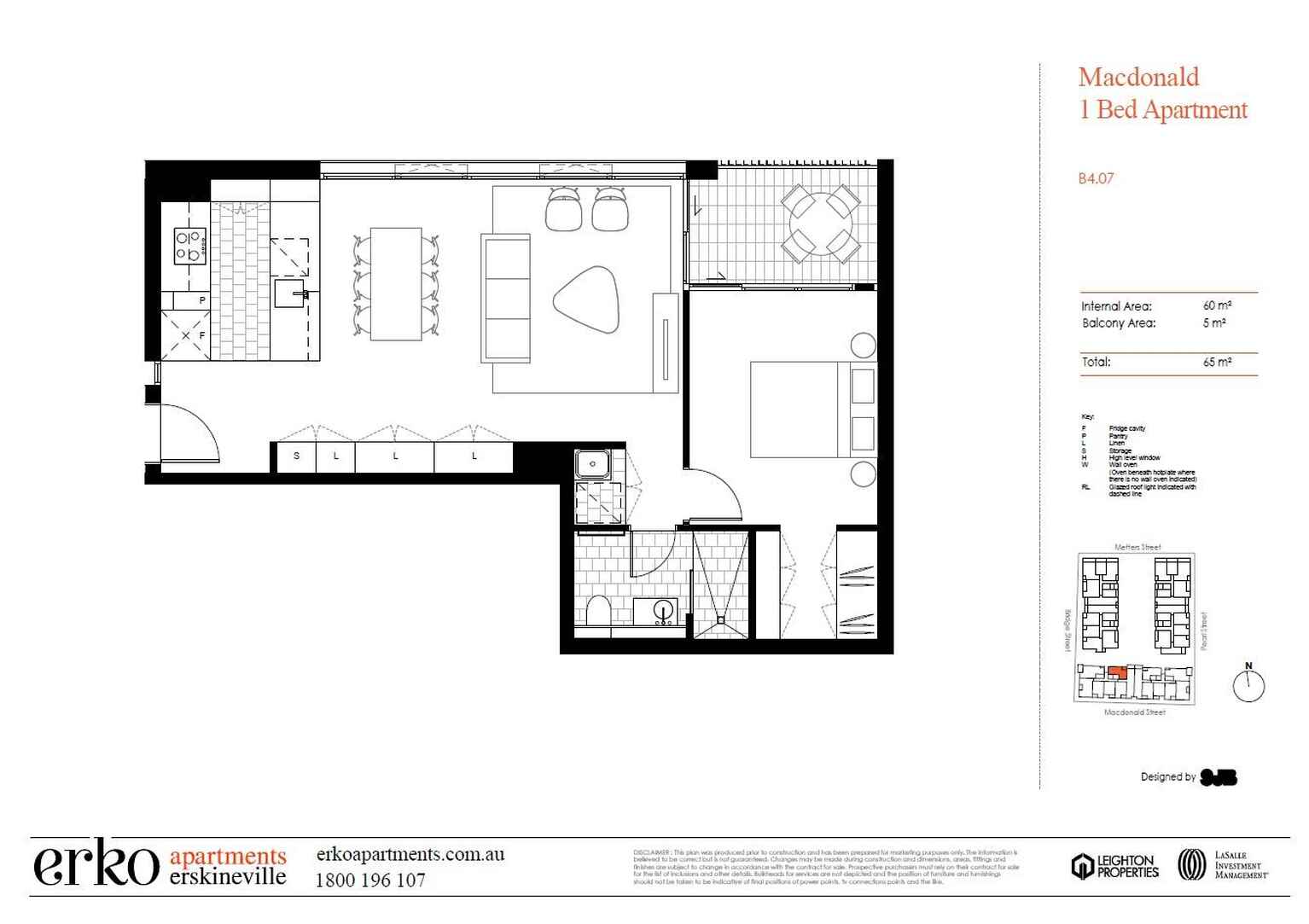 407/70 MacDonald Street Erskineville