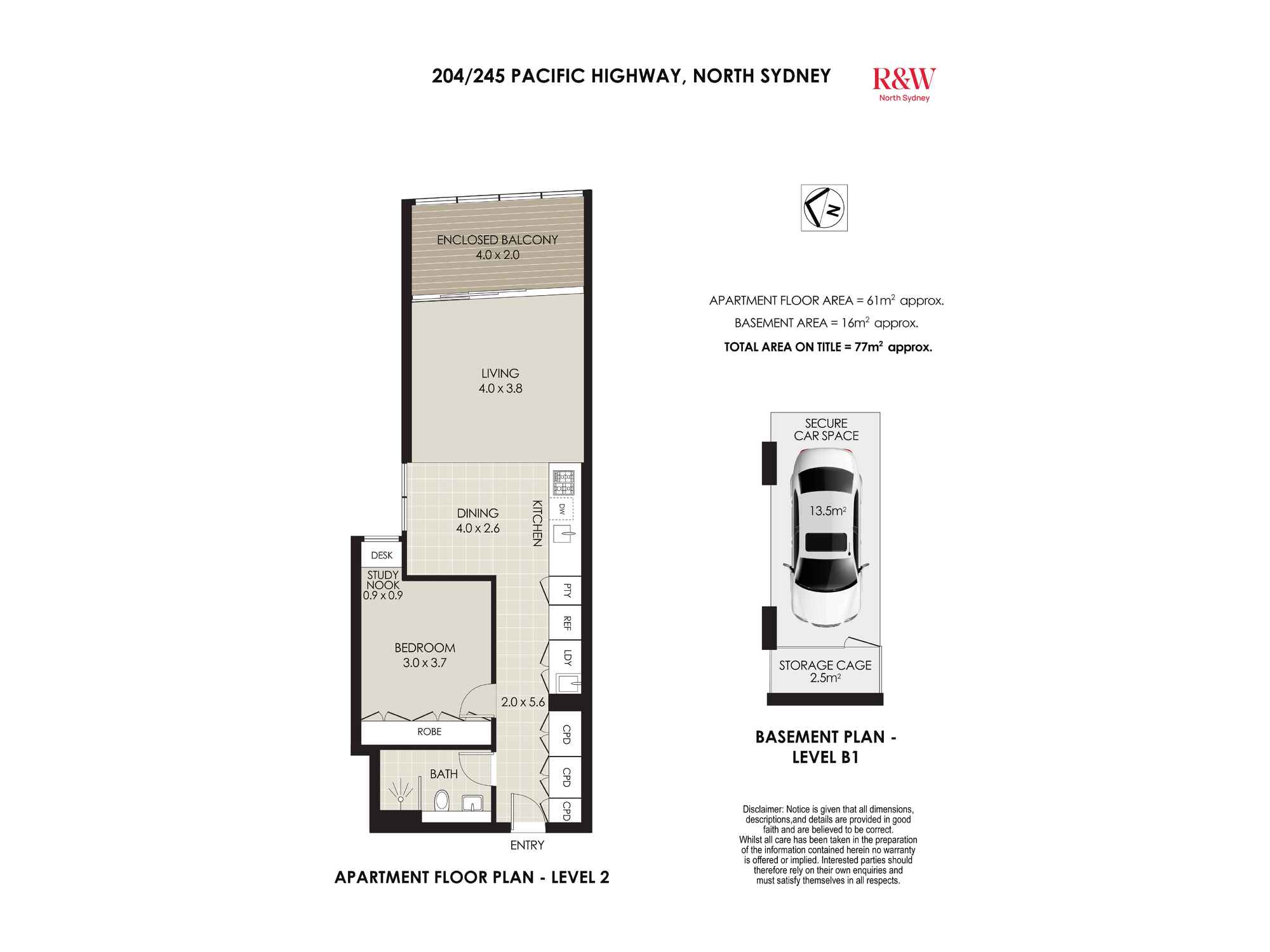 204/245 Pacific Highway North Sydney