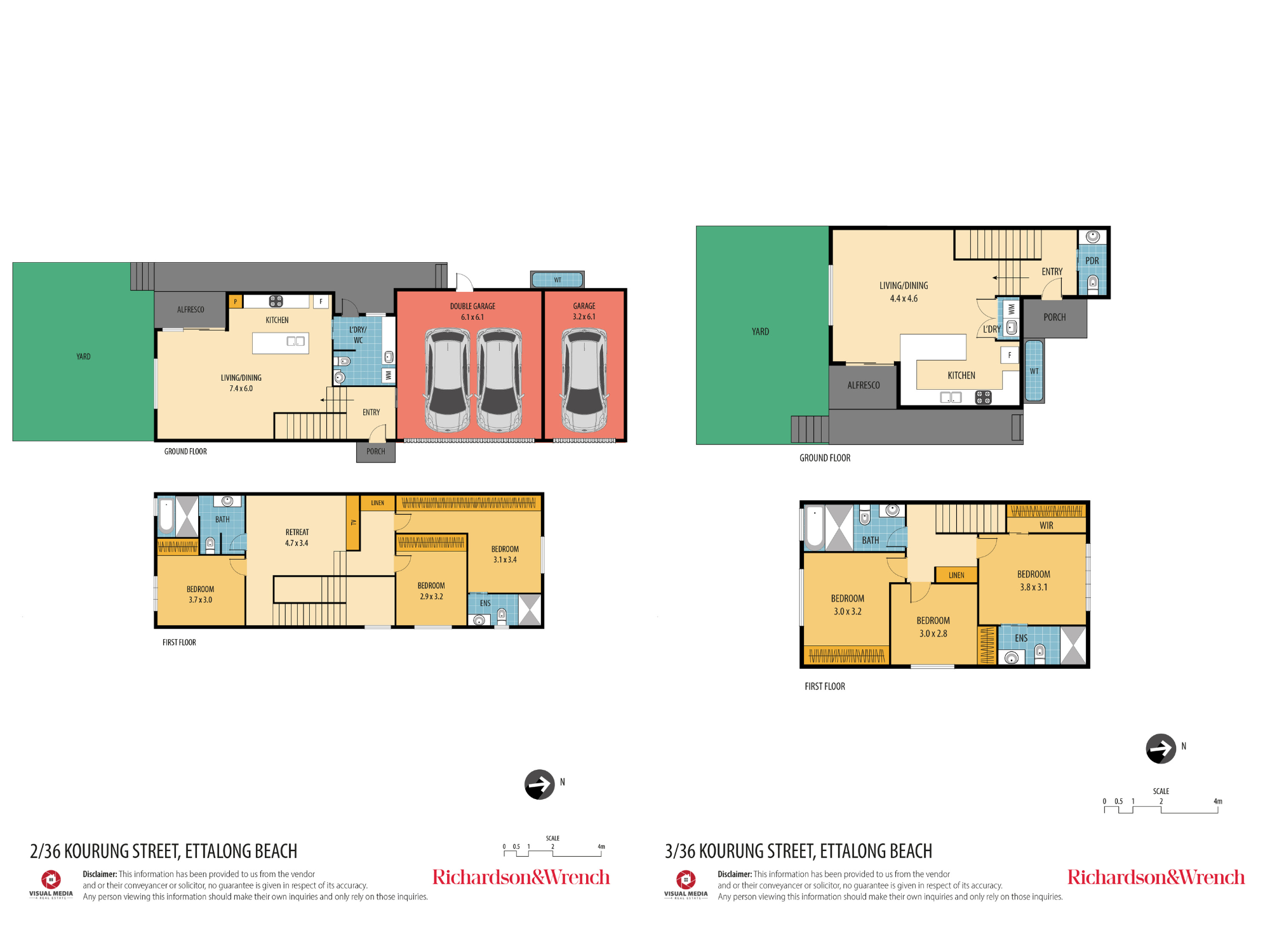 1,2&3/36 Kourung Street Ettalong Beach 1,2&3/36 Kourung Street Ettalong Beach