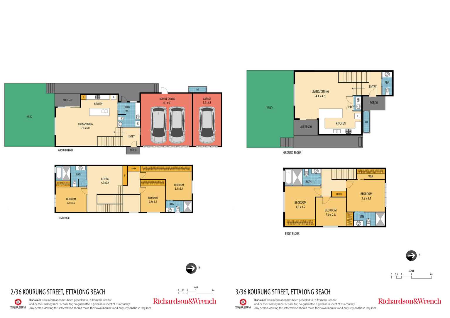1,2&3/36 Kourung Street Ettalong Beach 1,2&3/36 Kourung Street Ettalong Beach